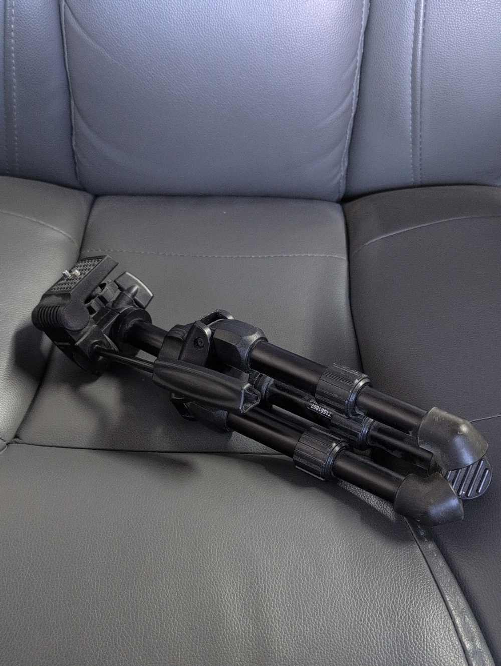 Compact Black Camera Tripod
